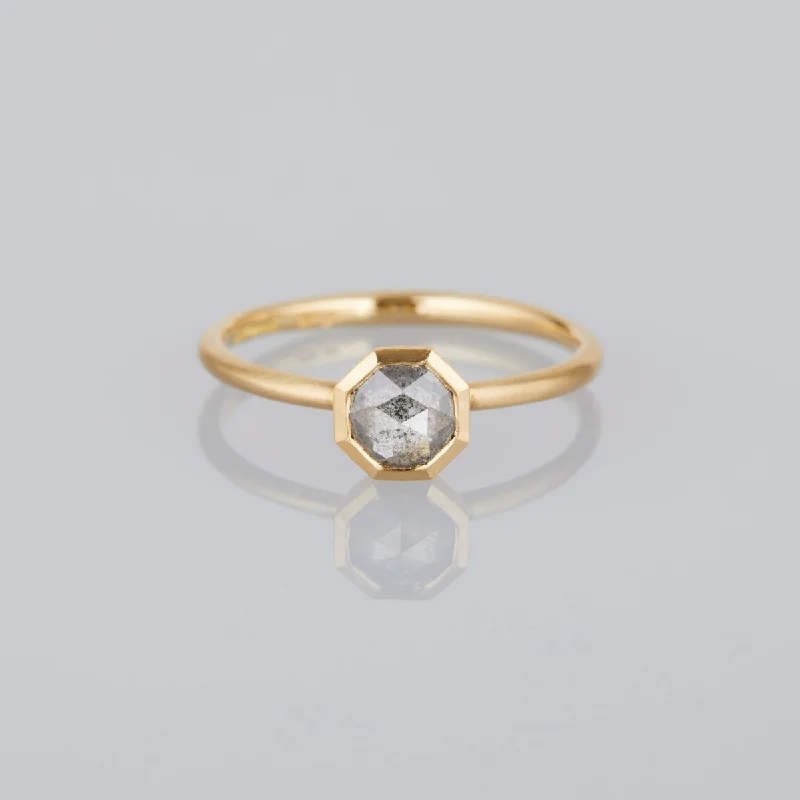Shop Fine Jewelry With Amazing Deals GDR58-OOAK | 0.45 Carat One-of-a-Kind Salt and Pepper Gray Diamond Ring Shop Fine Jewelry With Amazing Deals GDR58-OOAK | 0.45 Carat One-of-a-Kind Salt and Pepper Gray Diamond Ring
