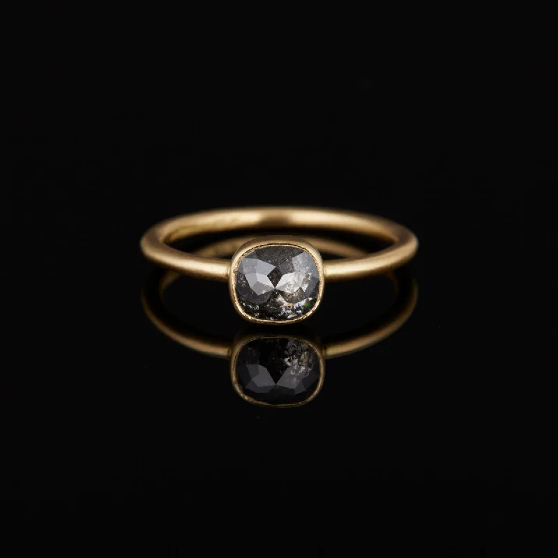 Limited-Time Jewelry Discounts – Shine Without The Splurge DR132-OOAK | 0.98 Carat One-of-a-Kind Rose Cut Salt & Pepper Diamond Ring Limited-Time Jewelry Discounts – Shine Without The Splurge DR132-OOAK | 0.98 Carat One-of-a-Kind Rose Cut Salt & Pepper Diamond Ring