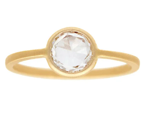 Grab Your Favorite Jewelry At The Lowest Prices 1ct Round Rosecut White Diamond Flat Bezel Ring Grab Your Favorite Jewelry At The Lowest Prices 1ct Round Rosecut White Diamond Flat Bezel Ring