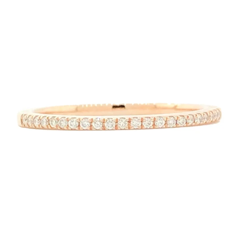 Timeless Elegance At Unbelievable Discounts 14K R Gold 0.20cttw H/SI1-2 Diamond Band