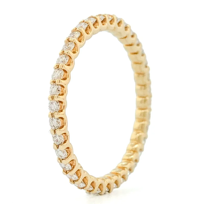 Elegant Rose Gold Jewelry For A Stylish Touch 14K Y Gold 0.50cttw G-H/SI1-2 Diamond Eternity Band