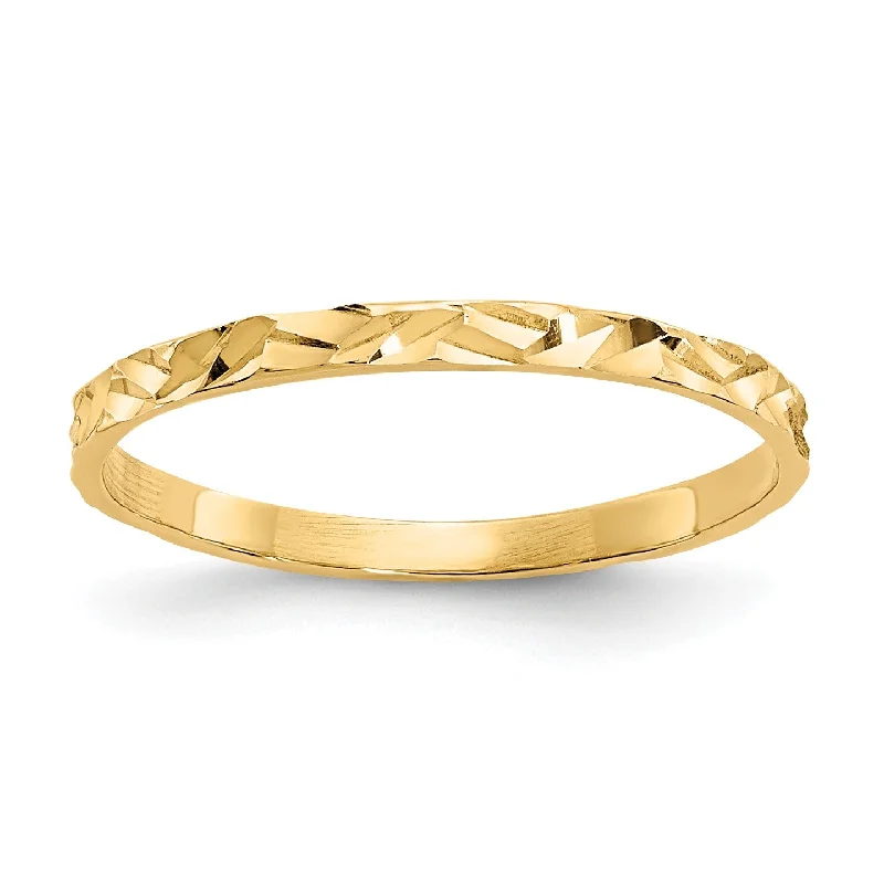 Don't Miss Our Biggest Jewelry Sale Of The Season 14KT Yellow Gold Childrens Ring; Size 3 Don't Miss Our Biggest Jewelry Sale Of The Season 14KT Yellow Gold Childrens Ring; Size 3