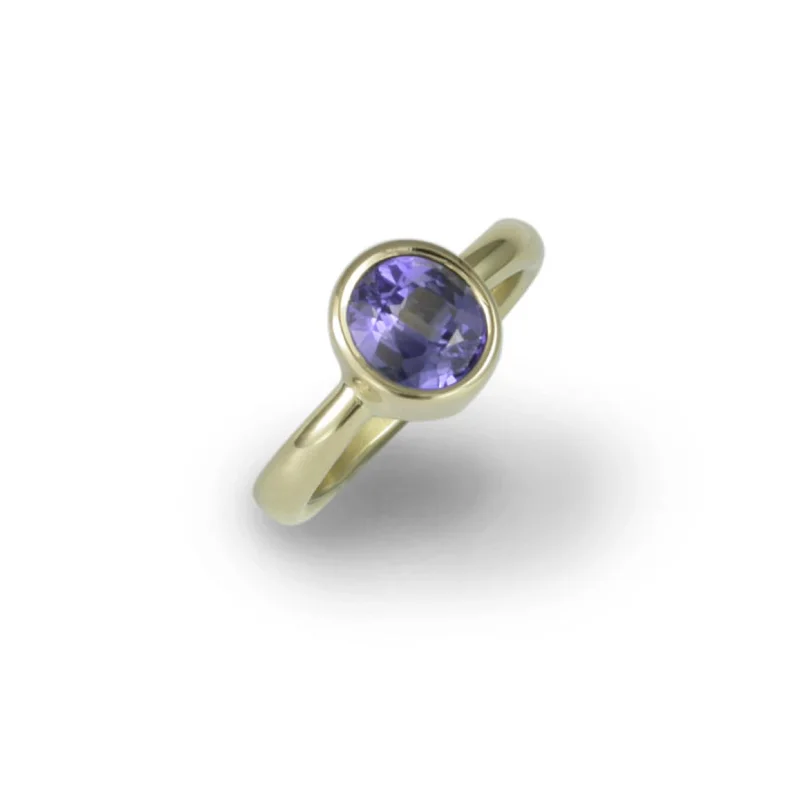 Must-Have Jewelry At Unbelievable Discounts Dress Ring with a Ceylon Sapphire, Yellow Gold Must-Have Jewelry At Unbelievable Discounts Dress Ring with a Ceylon Sapphire, Yellow Gold
