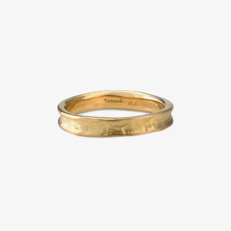 Romantic Heart-Shaped Jewelry For Special Gifts MR0105 | 3.8mm Valley Band