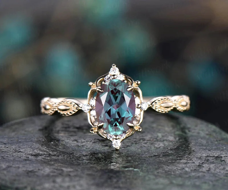 Breathtaking Jewelry At Limited-Time Savings Alexandrite engagement ring