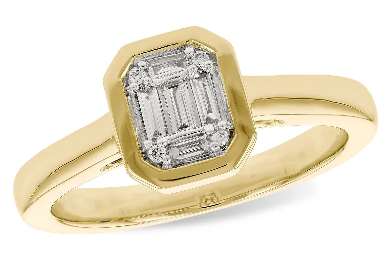 Unique Jewelry Designs Now At Discounted Rates Allison Kaufman Single Baguette Cluster Ring