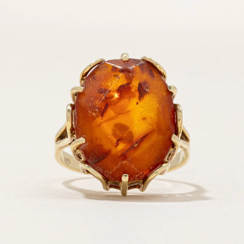 Shop Fine Jewelry With Amazing Deals Amber Cocktail Ring | 3.90ct | SZ 7 |