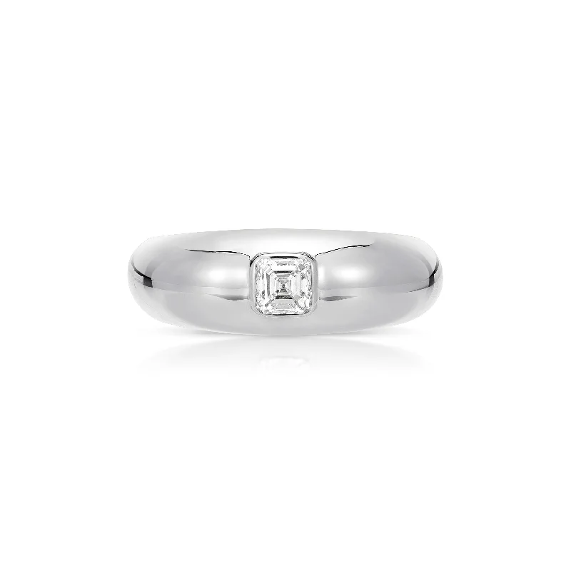 Don't Miss Our Biggest Jewelry Sale Of The Season Asscher Dome Band