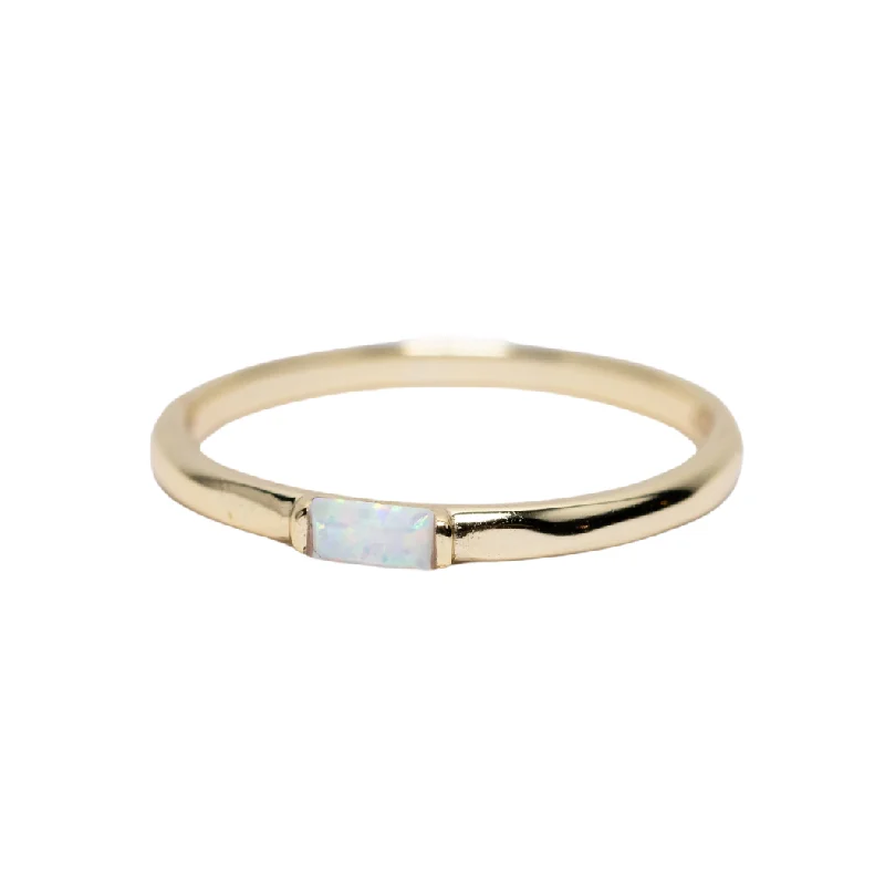 Stunning Jewelry At Even More Stunning Prices Baguette Opal Ring
