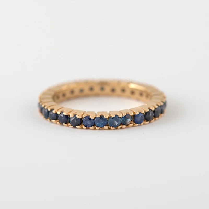 Exclusive Jewelry Sale – Limited-Time Discounts Beatrice Blue Sapphire Band
