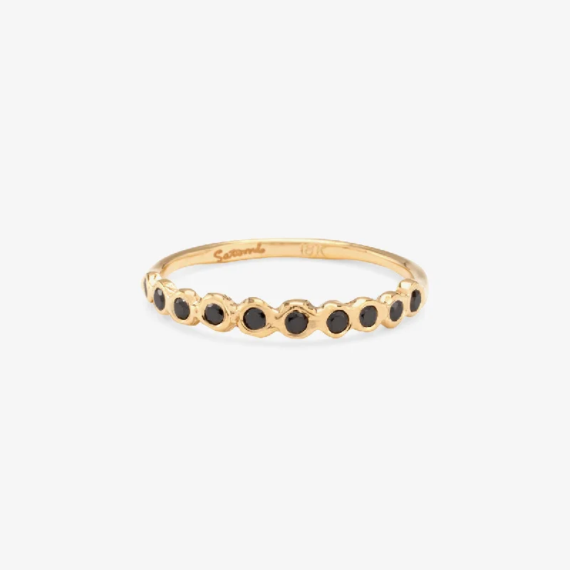 Bold And Beautiful Jewelry Now At Irresistible Prices R1103BK | Black Diamond Sweet Ten Band Bold And Beautiful Jewelry Now At Irresistible Prices R1103BK | Black Diamond Sweet Ten Band