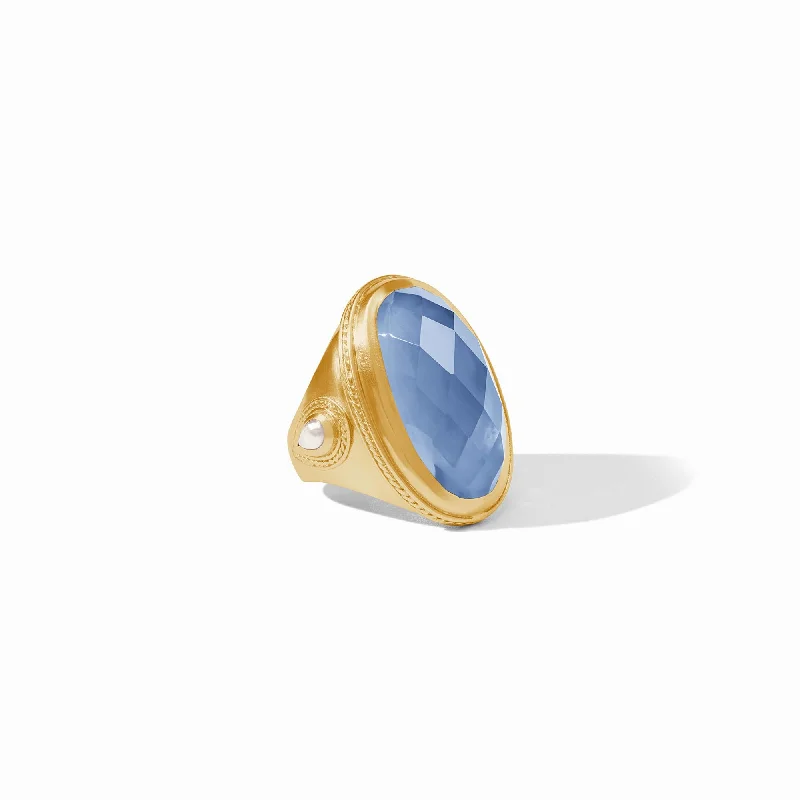 Iridescent Chalcedony Blue
