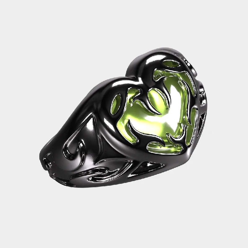 Delicate Crystal Jewelry For Sophisticated Charm Clementine - Green Ring