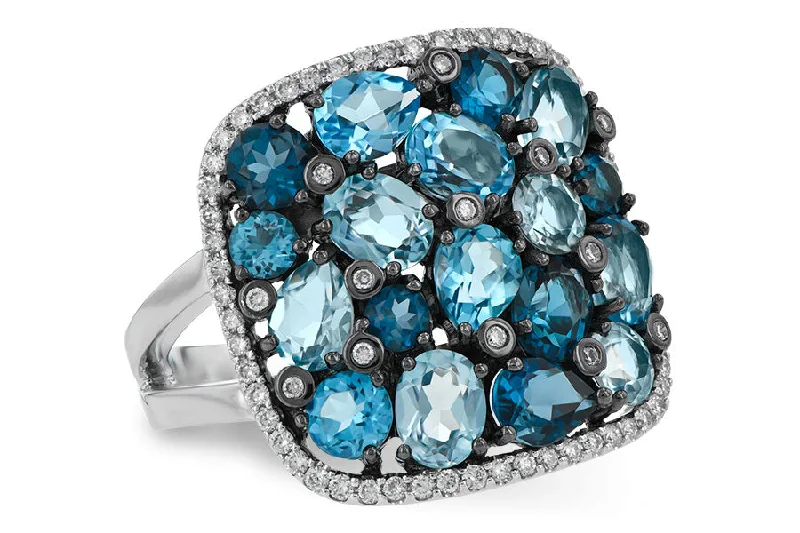 Elevate Your Outfit With Discounted Statement Jewelry Allison Kaufman Shades of Blue Ring Elevate Your Outfit With Discounted Statement Jewelry Allison Kaufman Shades of Blue Ring