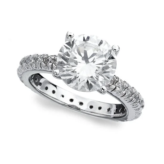 Your Dream Jewelry At Dream Prices – Shop Now Crislu Sterling Silver and Cubic Zirconia Solitaire Ring Your Dream Jewelry At Dream Prices – Shop Now Crislu Sterling Silver and Cubic Zirconia Solitaire Ring