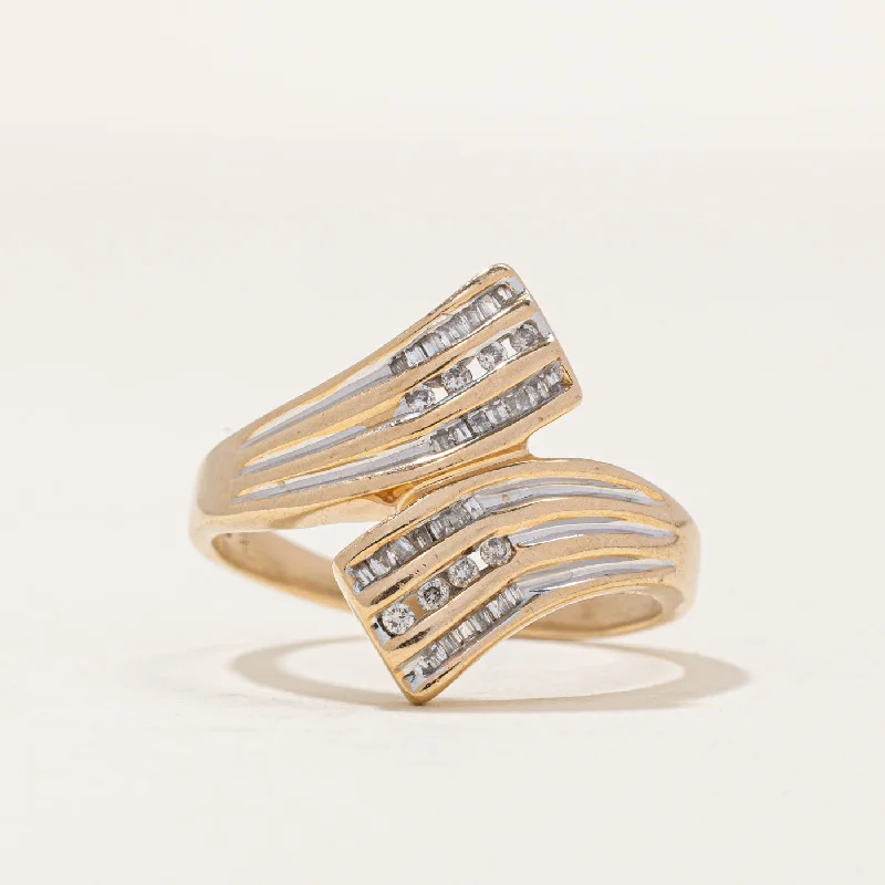 Affordable Luxury Jewelry For Every Occasion Diamond Waterfall Ring | 0.24ctw | SZ 8.75 |