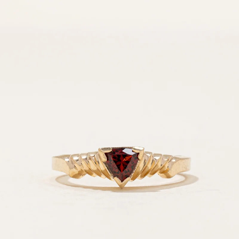 Premium Diamond Jewelry For Unforgettable Moments Garnet Ring | 0.50ct | SZ 7.25 |