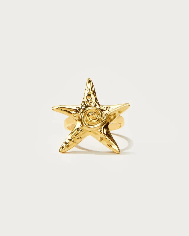 Must-Have Jewelry At Unbelievable Discounts Gold Starfish Ring