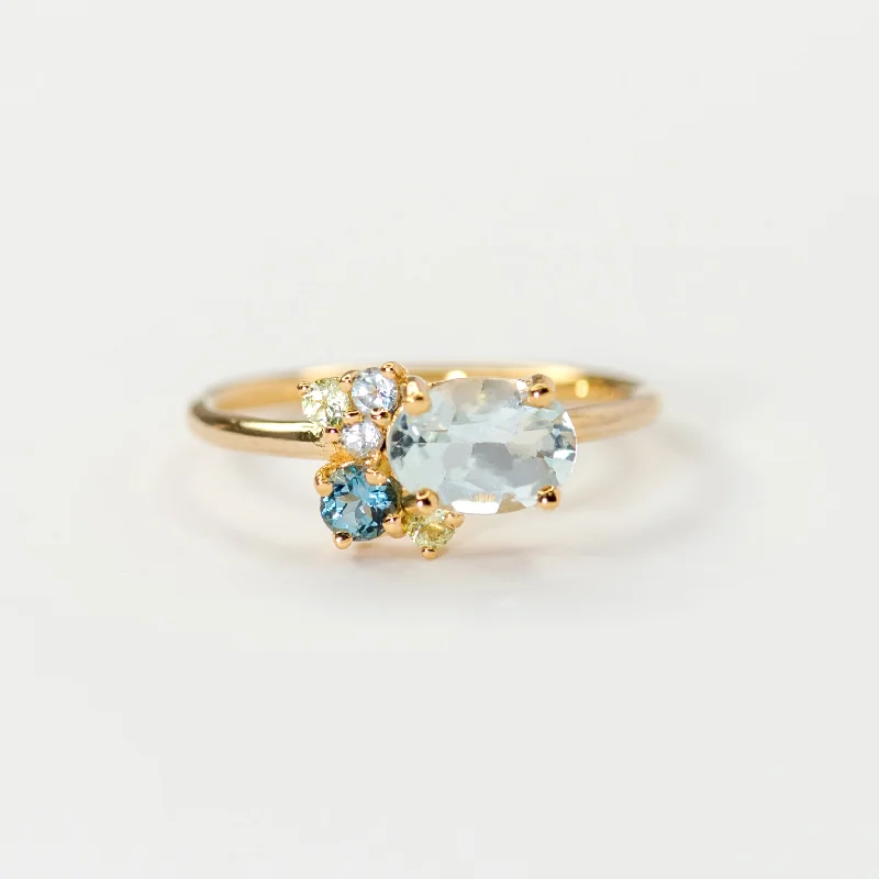 Stunning Jewelry At Even More Stunning Prices 18K Hayden Cluster Band