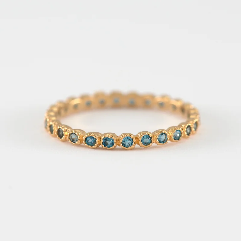 Huge Markdowns On Premium Jewelry Styles Kaylee London Blue Topaz Band