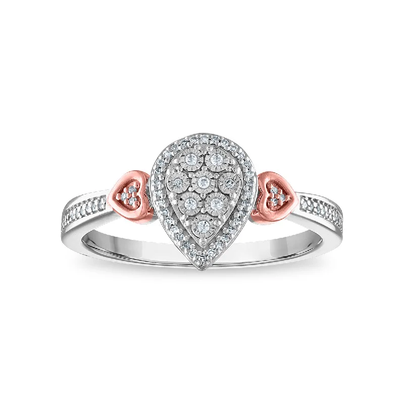 Limited-Time Offer On Elegant Jewelry Pieces LoveSong 1/10 CTW Diamond Promise Ring in Sterling Silver Limited-Time Offer On Elegant Jewelry Pieces LoveSong 1/10 CTW Diamond Promise Ring in Sterling Silver