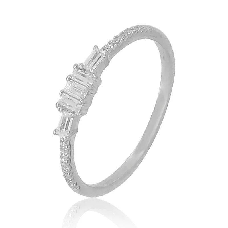 Special Deals On Handcrafted And Designer Jewelry Baguette Band