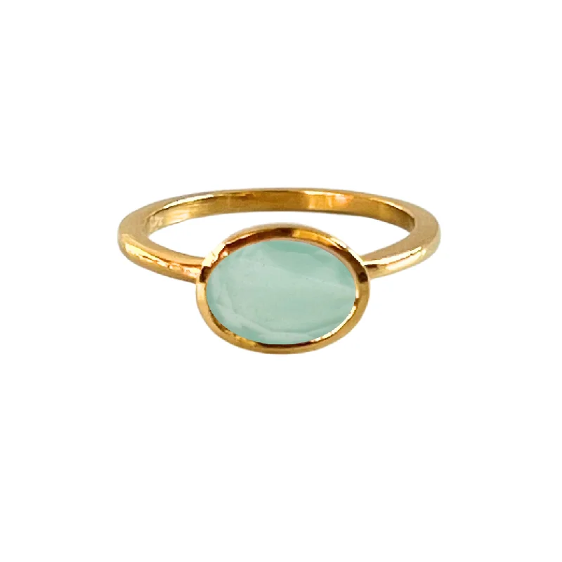 Get Your Favorite Jewelry At The Best Price Mila Ring in Chalcedony