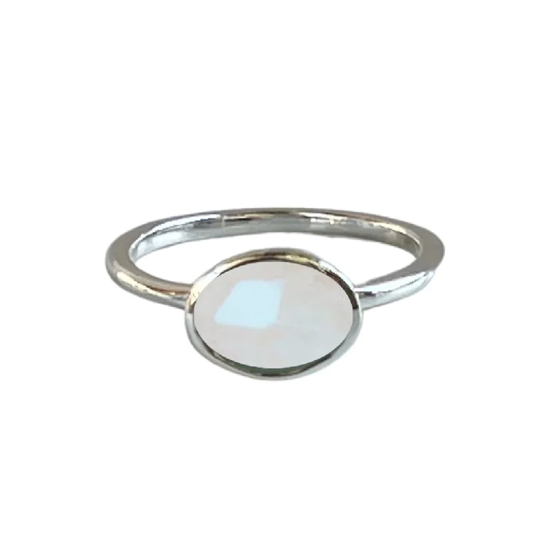 Trending Jewelry Styles Now At Limited-Time Discounts Mila Ring in Moonstone in Silver
