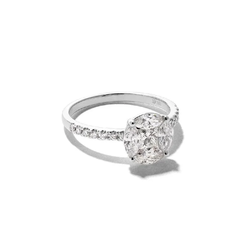 Unmissable Jewelry Clearance – Final Reductions Round illusion Ring