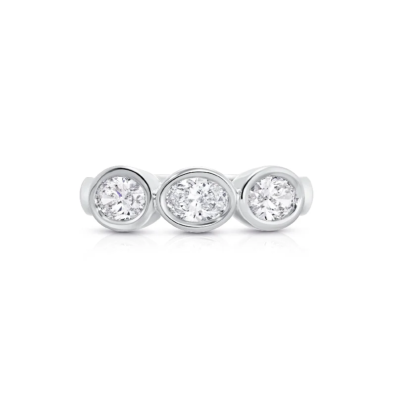 Flash Jewelry Sale – Get Stunning Pieces At Low Prices Oval Trio Pinky Ring