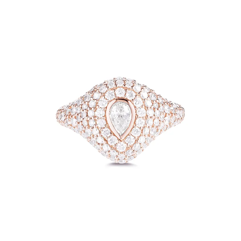 Personalized Jewelry Sale – Meaningful Gifts At Great Prices Pear Bling Pinky Ring