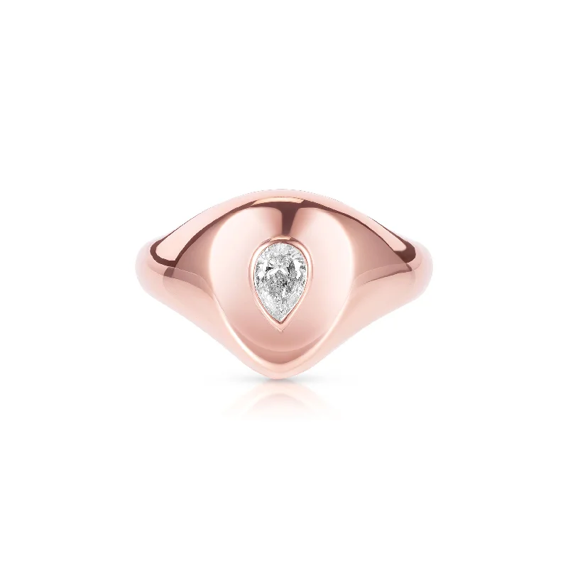 Jewelry Sale Alert – Shop Timeless Elegance Today Pear Pinky Ring