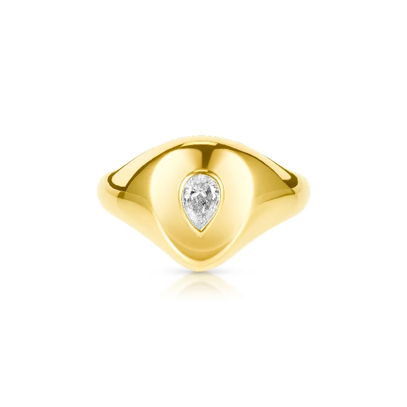 Your Dream Jewelry At Dream Prices Pear Pinky Ring