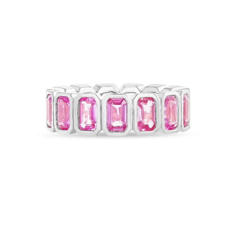 Huge Savings On Premium Jewelry Styles Pink Sapphire Nova Eternity Band
