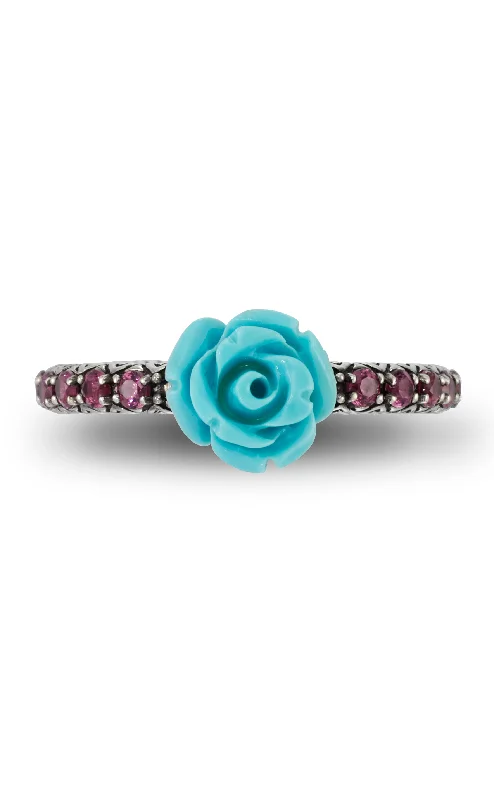 Shine In Style – Shop Jewelry Discounts Today Rose Stack Ring- Turquoise & Pink Garnet Shine In Style – Shop Jewelry Discounts Today Rose Stack Ring- Turquoise & Pink Garnet
