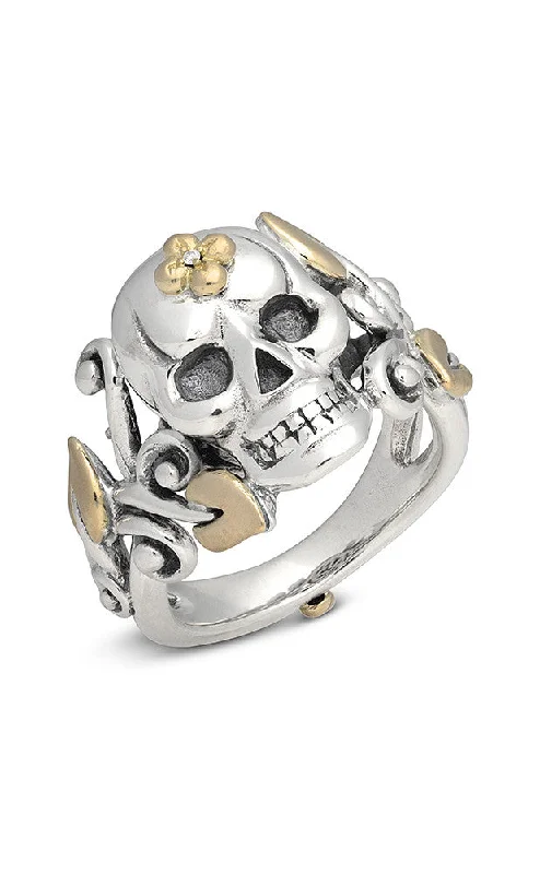 Elevate Your Outfit With Discounted Statement Jewelry Roses Never Die Medium Skull Ring – Diamond Elevate Your Outfit With Discounted Statement Jewelry Roses Never Die Medium Skull Ring – Diamond