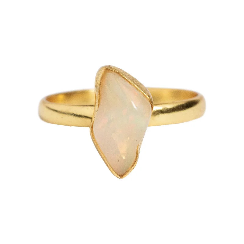Affordable Luxury Jewelry – Style At A Great Price Rough Cut Opal Ring