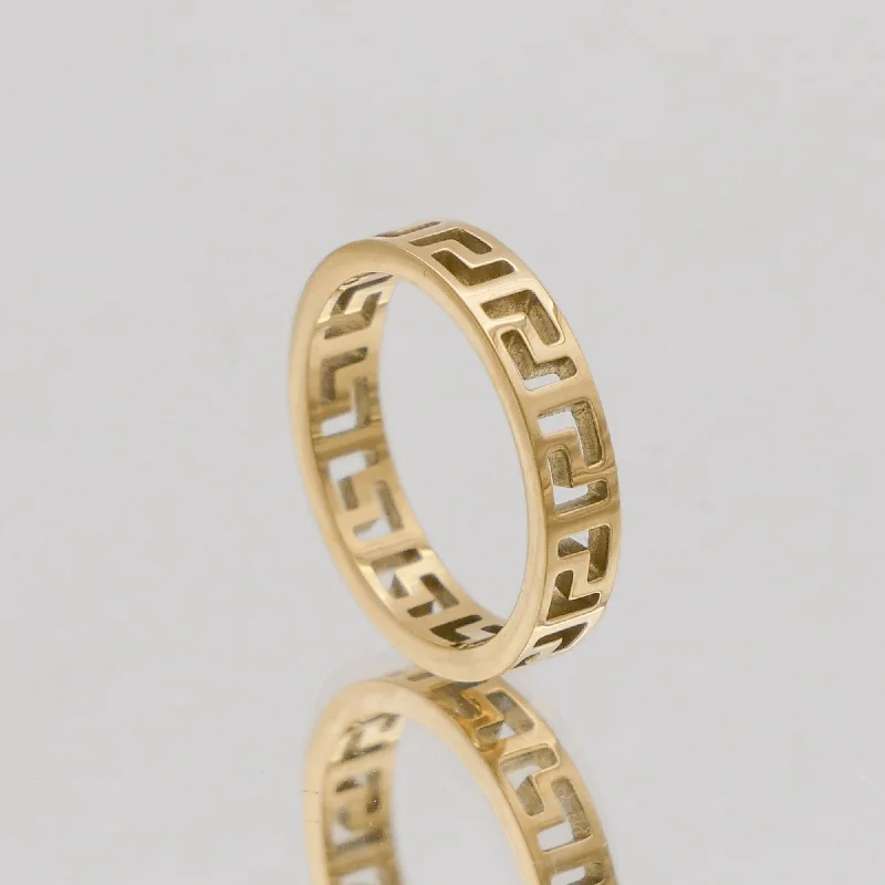 Stunning Jewelry At A Fraction Of The Price Rue Greek Key Ring