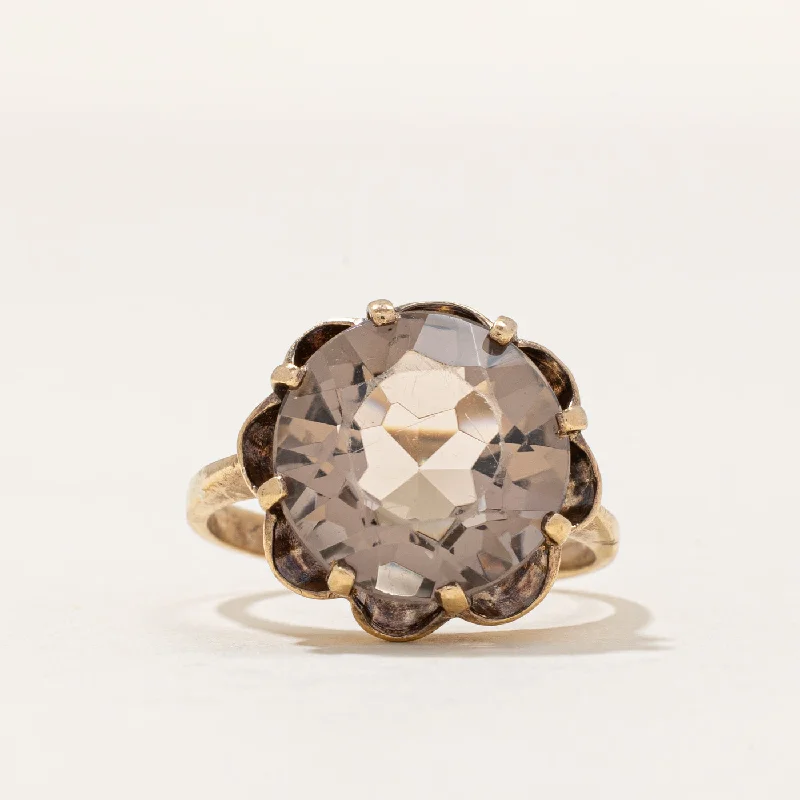 Shop High-Quality Jewelry At Jaw-Dropping Discounts Smoky Quartz Cocktail Ring | 4.15ct | SZ 5 |
