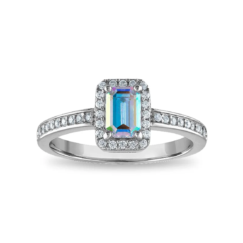 Jewelry Deals That Sparkle – Shop Today Sterling Silver 8X6MM Emerald Shape Cubic Zirconia Halo Ring Jewelry Deals That Sparkle – Shop Today Sterling Silver 8X6MM Emerald Shape Cubic Zirconia Halo Ring