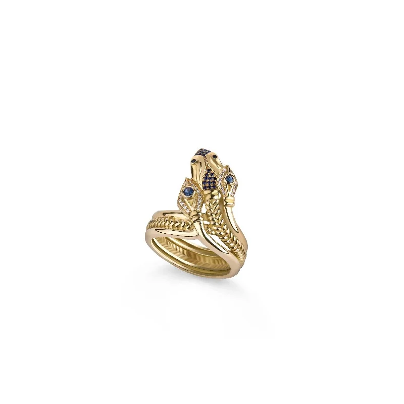 Exclusive Jewelry Sale Event – Shop Now Three-headed Snake Ring