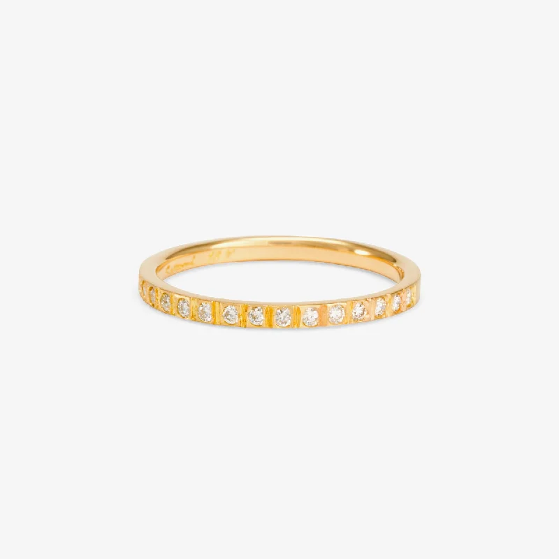 Personalized Jewelry Sale – Meaningful Gifts At Great Prices R8801W | White Diamond Groove Half Eternity Band