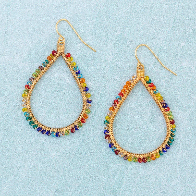 Special Deals On Handcrafted And Designer Jewelry Beads of Life Multicolor Earrings