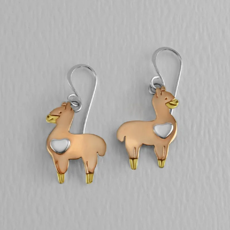 Buy More, Save More On Stunning Jewelry Pieces Alpaca Mixed Metals Drop Earrings