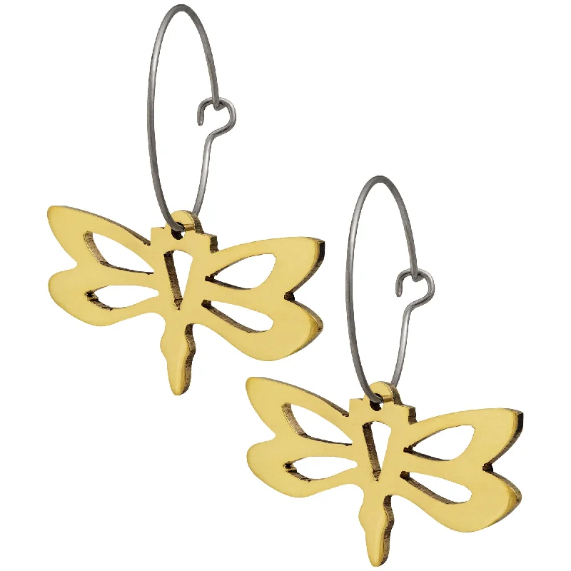 Unmissable Discounts On Timeless Jewelry Pieces Mosaic Dragonfly Brass Earrings