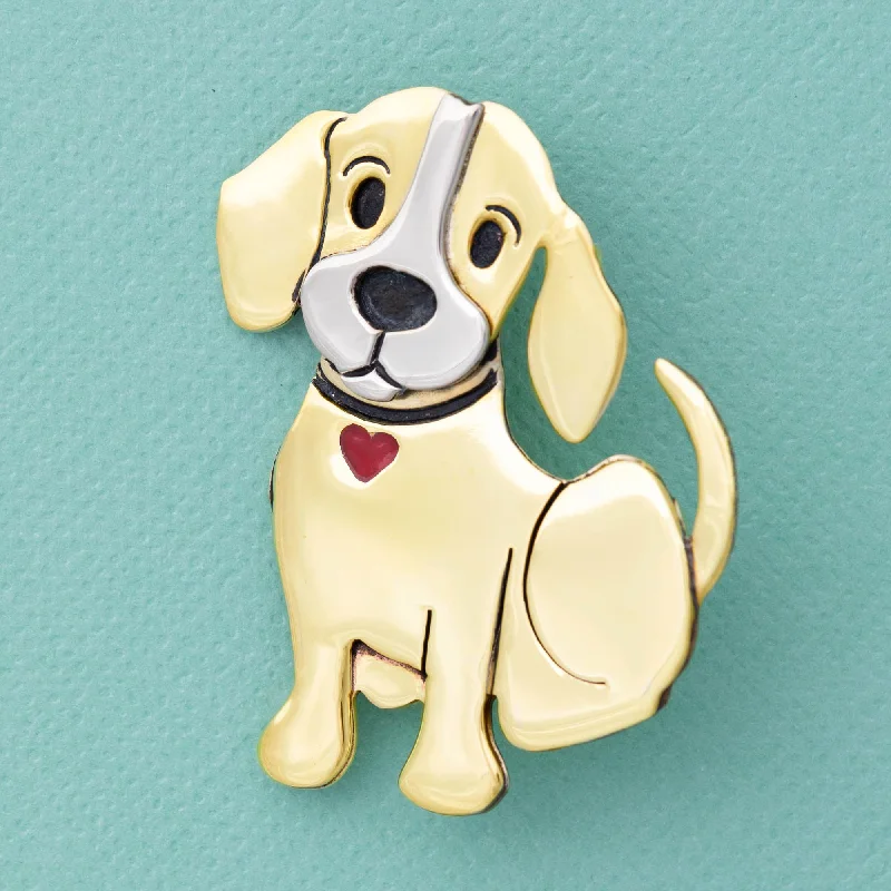 Timeless Jewelry Styles At Wallet-Friendly Prices My Sweet Boy Mixed Metal Dog Pin