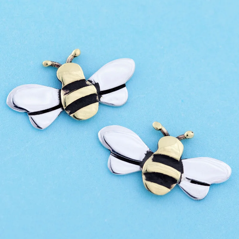 Unmissable Deals On Handmade Jewelry Collections Honey Bee Sterling Post Earrings