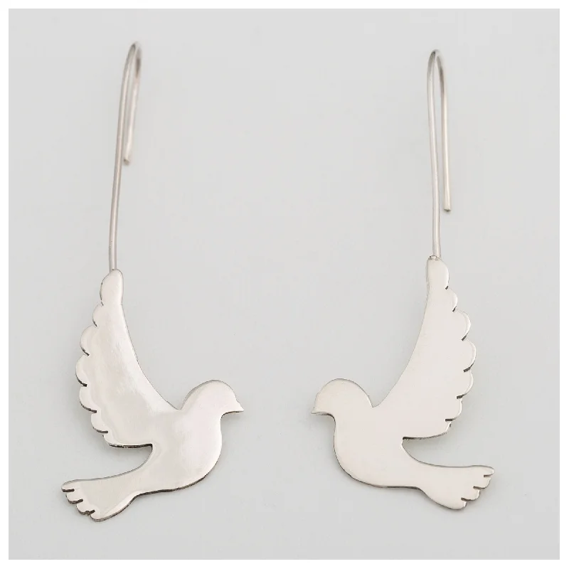 Get The Jewelry You Love At A Price You Love Dove is in the Air Sterling Earrings