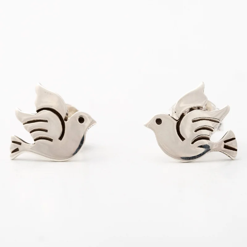 Get The Best Deals On Timeless Jewelry Pieces Peace Dove Sterling Post Earrings