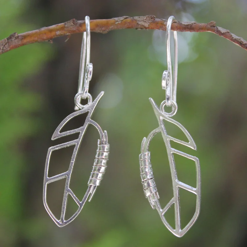 Seasonal Jewelry Sale – Upgrade Your Style Today Autumn Abstraction Sterling silver dangle earrings